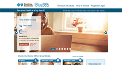 Desktop Screenshot of blue365deals.com