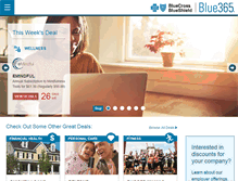 Tablet Screenshot of blue365deals.com